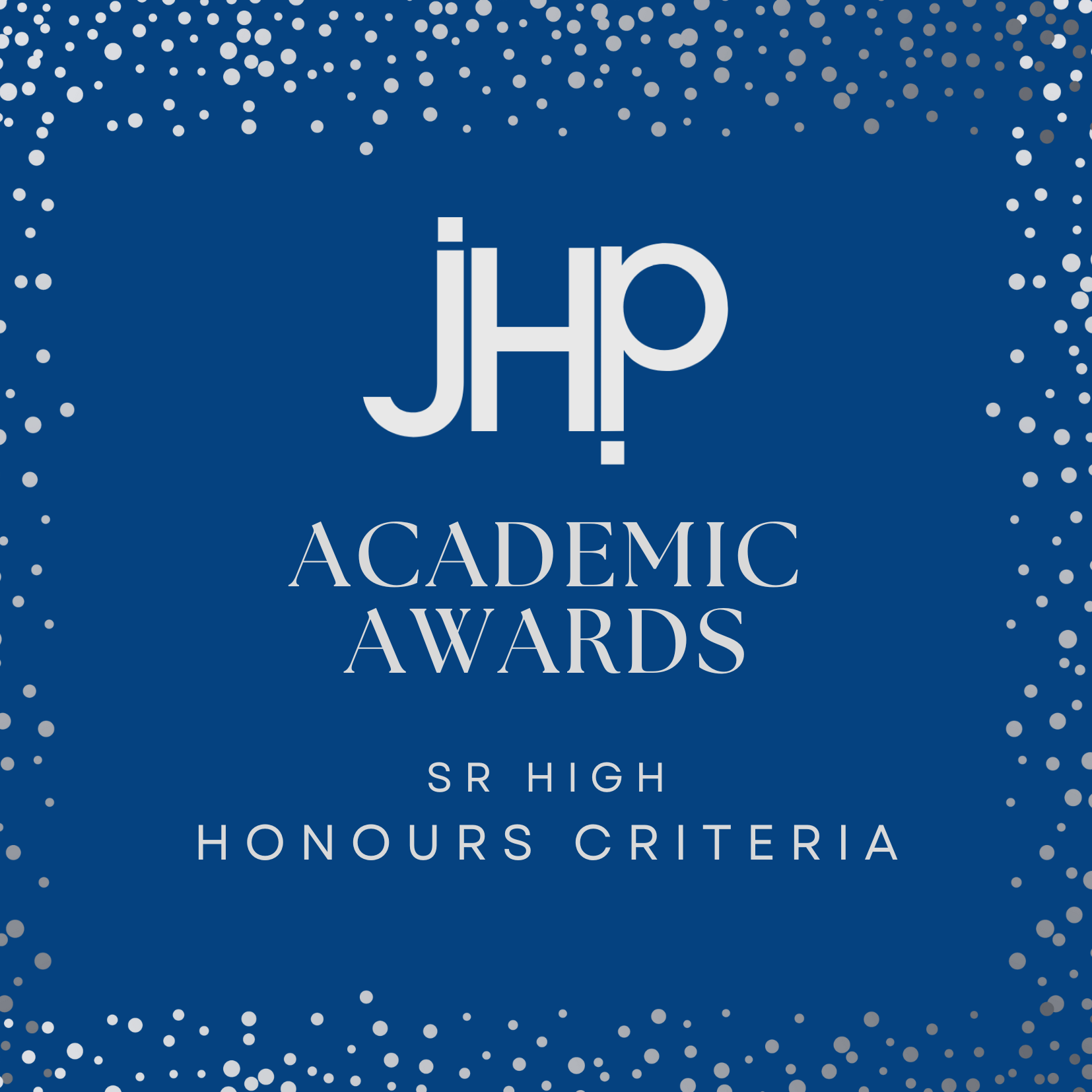 Awards Criteria SR High